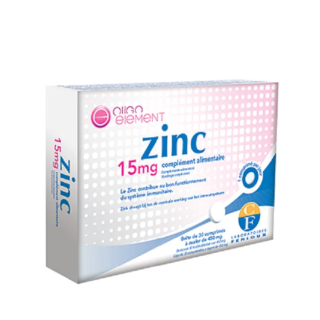 Fenioux Zinc 15mg 30comprimes