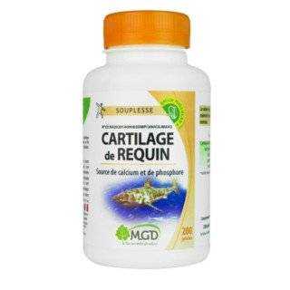 Mgd cartilage de requin 200 gelules