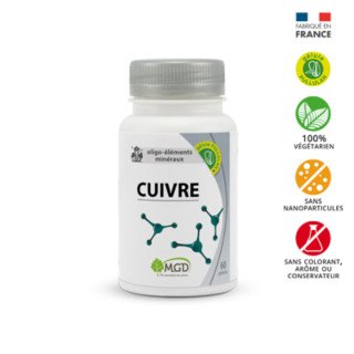 Mgd Cuivre 60 gelules