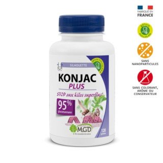 Mgd Konjac plus 120 gelules