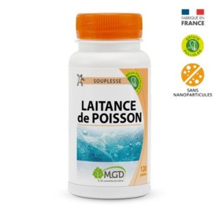 Mgd Laittance de poisson 120 gelules