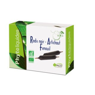 Mgd Radis noir - Artichaut fenouil 10 ampoules