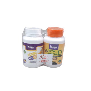 Hydra Plus Combi K2 D3 60cps+Vita Argad Vit D3 60cps Pack