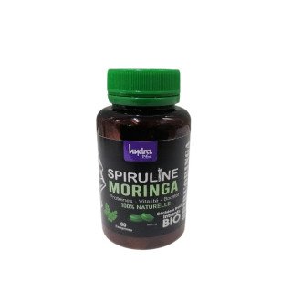 Hydra plus spiruline moringa 120 cps