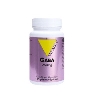 Vit'all+ Gaba 250mg 100gelules