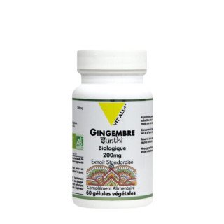 Vit'all+ Gingembre 200mg 60gelules