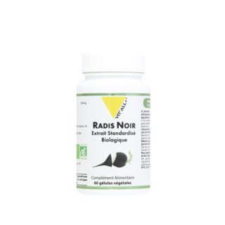Vit'all+ Radis Noir 250mg 60gelules