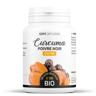 GPH Curcuma & poivre noir 300mg 100gel