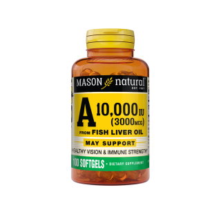 Mason Natural A 10000 UI 100 softgels 592-100