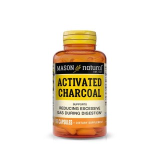 Mason Natural Activated Charcoal 60 capsules 787-60