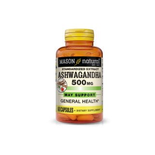 Mason natural Ashwagandha 500 mg 60 capsules 1787-60