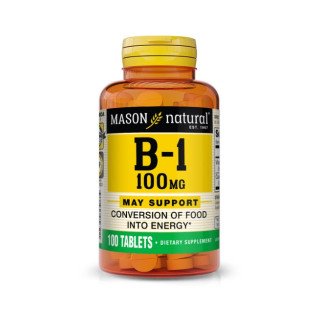 Mason natural B-1 100mg 100 tablets 565-100A