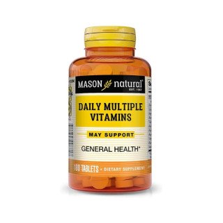 Mason natural Daily Multiple Vitamins 100 tablets 600A-100N