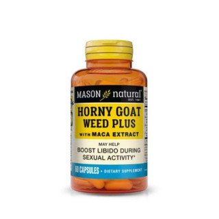 Mason Natural Horny Goat Weed plus 60 capsules 1572-60A