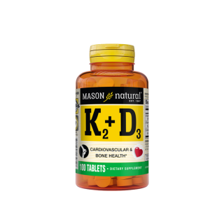 Mason Natural K2+D3 100 tablets 1626-100
