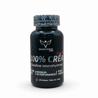 Health Power Crea Creatine Monohydrate 240 gelules