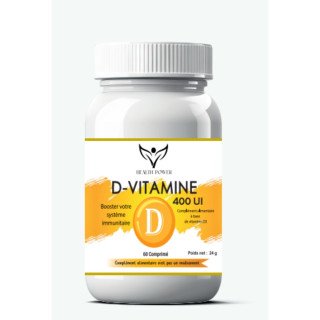 Health power D-Vitamine 400UI 60 cps