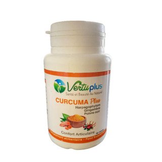 Vertu plus Curcuma plus 60 gelules