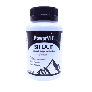 Powervit Shilajit 400mg 30gelules