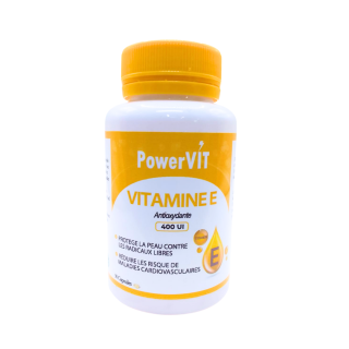 Powervit Vitamine E 400UI 30capsules