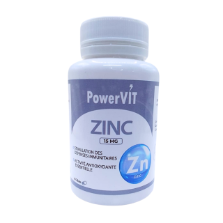 Powervit Zinc 15mg 60gelules