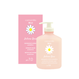 Camomilla Blu Intimo Rosa PH 7, Nettoyant Intime Apaisant, 300ml