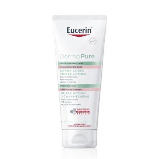 Eucerin DermoPure Crème Corps Triple Action Anti-Imperfections – 200ml