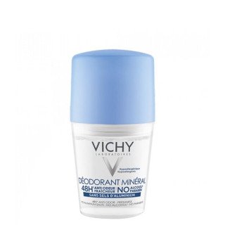 Vichy Déodorant Roll-On Minéral 48h Tolérance Optimale – 50ml
