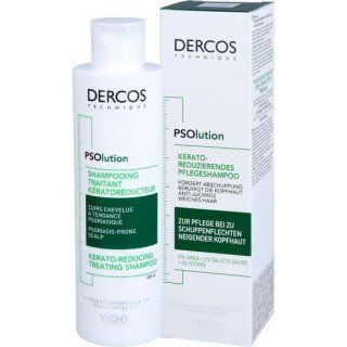 Vichy Dercos PSOlution Shampoing Traitant Kérato-Réducteur – 200ml