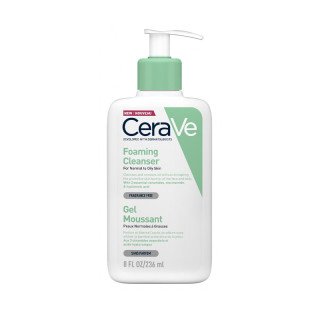 CeraVe Gel Moussant – Nettoyant Peau Normale à Grasse 473ml