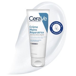 CeraVe Crème Mains Réparatrice Sécheresse Sévère et Rugosités – 100ml
