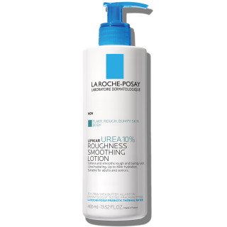 La Roche-Posay Lipikar Lait Urea 10% Lait Hydratant Triple Action Anti-Squames, Rugosités et Apaisant 48h – 400ml
