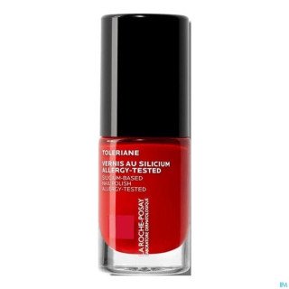 La Roche-Posay Toleriane Vernis à Ongles Fortifiant Silicium Color Care | 6ml - N24 Rouge parfait