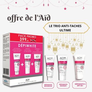 Depiwhite Pack promo " Advanced creme+Masque+ Ecran S solaire"