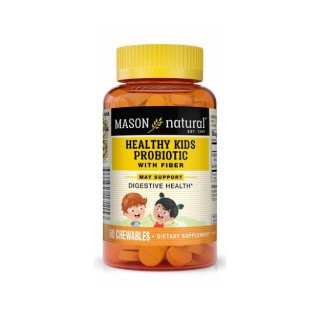 Mason Natural Healthy Kids Probiotic with fiber 60 tablets 1711-60A
