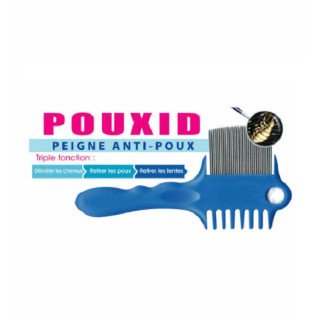 Pouxid peigne anti-poux "triple action"