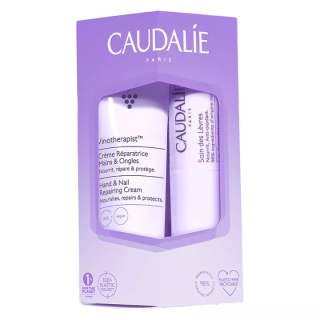 Caudalie vinotherapiste duo "creme mains & ongles & soin des levres"